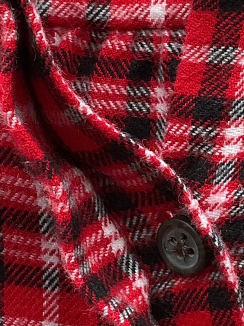 PLus Size Flannel Tunic